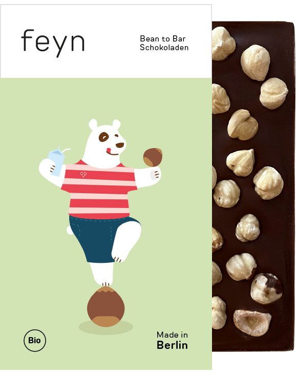 49% Guatemala mit Vollmilch und knackigen Haselnüssen