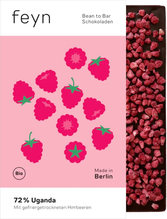 72% Uganda mit Himbeeren